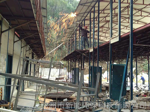 鋼構(gòu)廠房拆除、回收 (4)